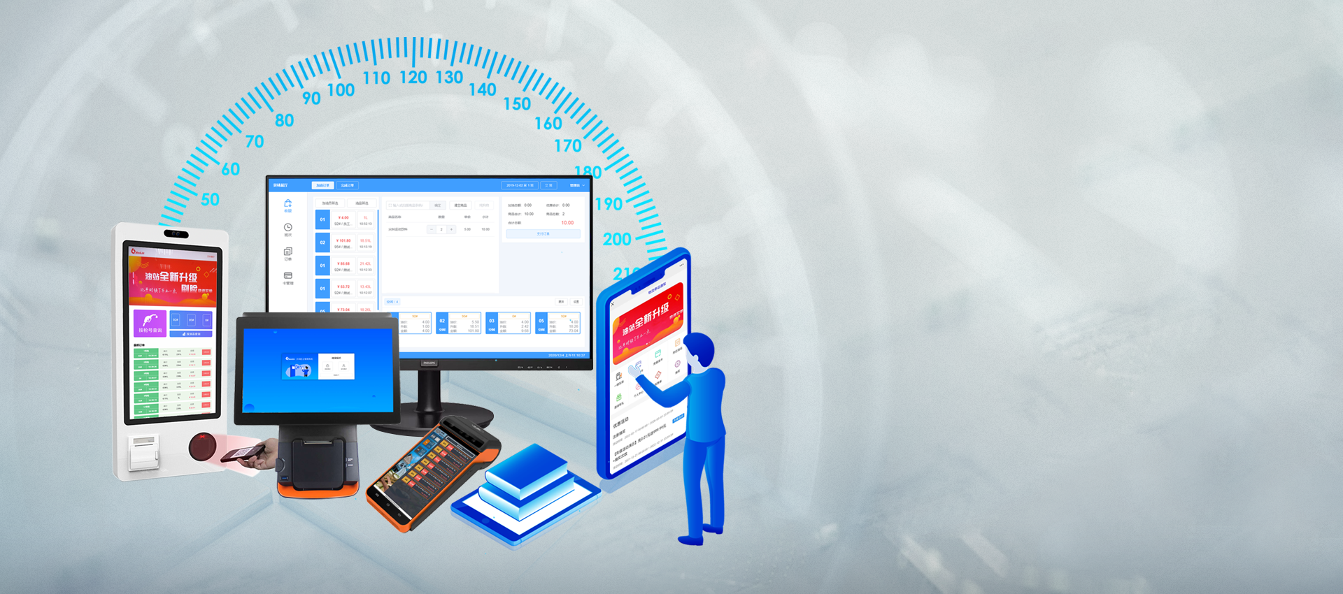 умная система управления заправочной станцией