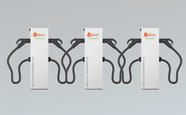 B型6桩12枪360KW-800KW全灵活配电直流充电桩